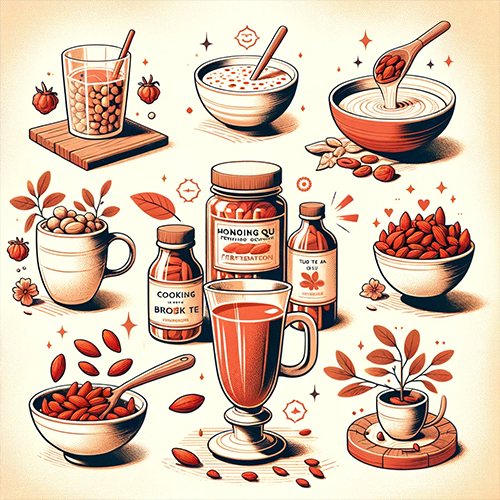 홍국 발효 구기자를 다양하게 활용하는 방법