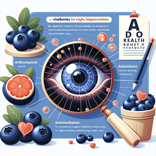 블루베리 효능 - 시력개선