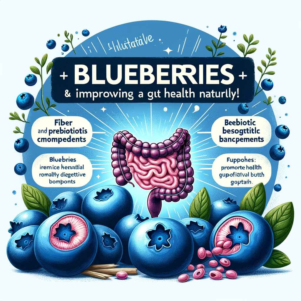 블루베리 효능 - 장건강