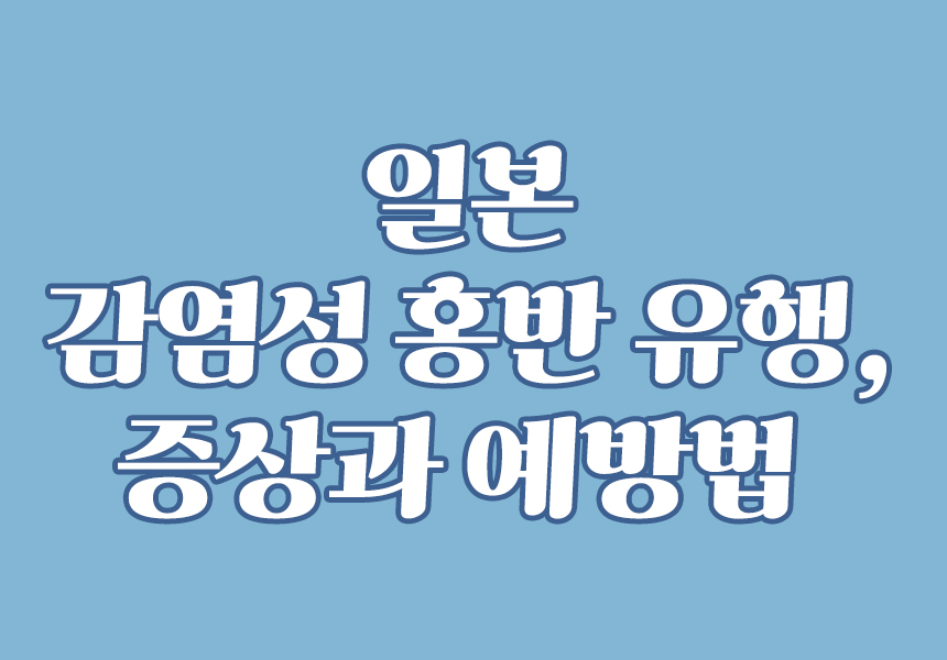일본 감염성 홍반 유행, 증상과 예방법