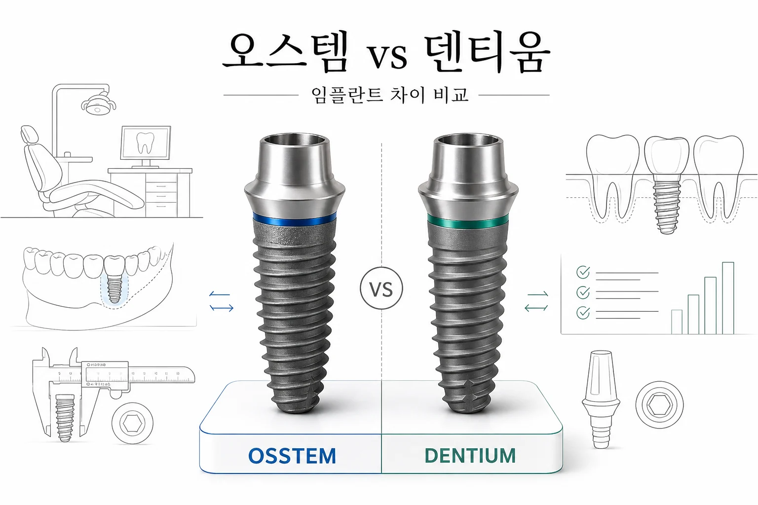 글의 치과의사가 느끼는 두 브랜드의 근본적인 차이점 이미지